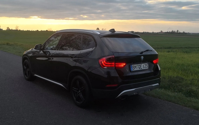 BMW X1 cena 39900 przebieg: 189000, rok produkcji 2013 z Okonek małe 137